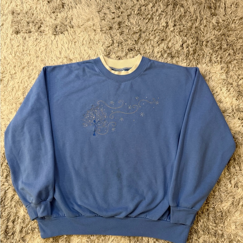 1990s Decorated Originals Christmas Sweater Size XL